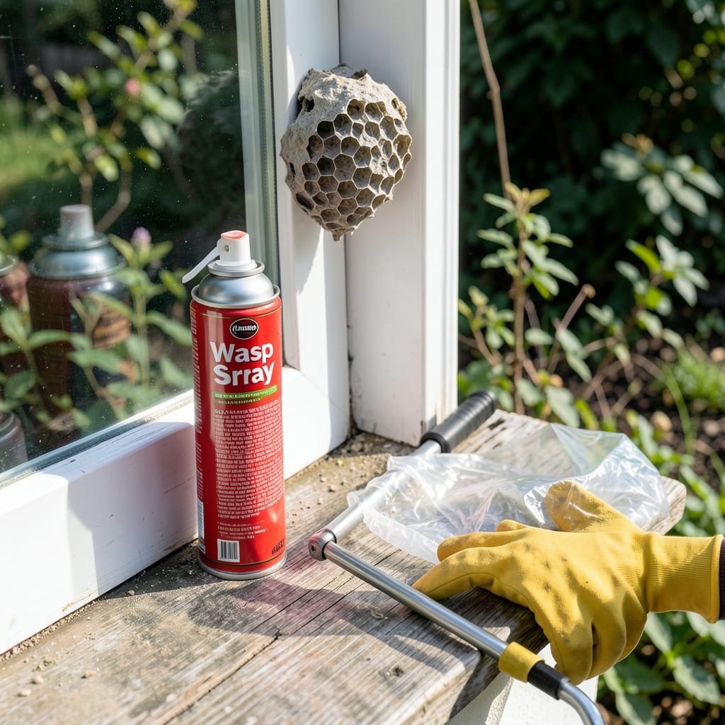 How To Get Rid Of Wasp Nest In Window Frame: Safe Removal Without Chemicals