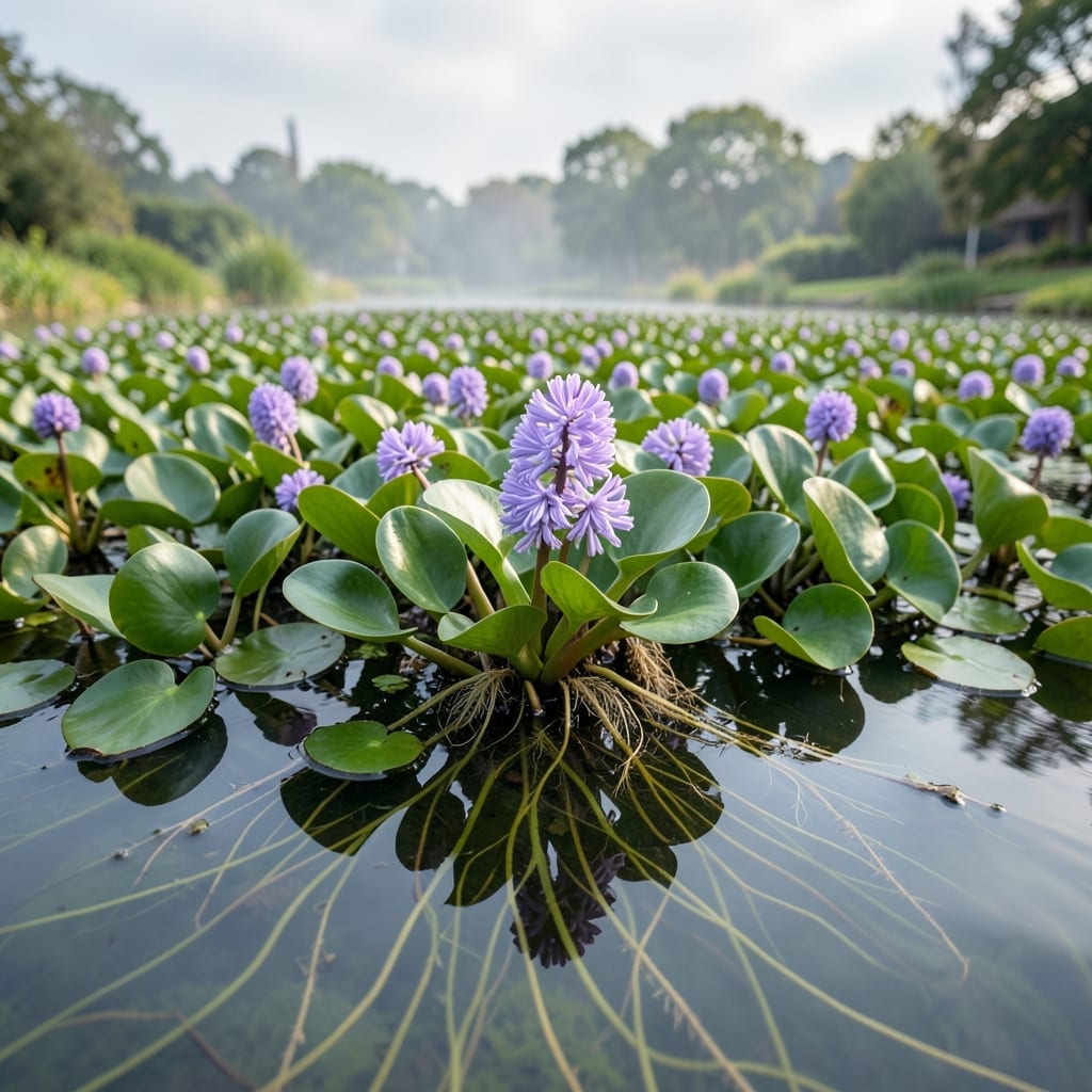 Water Hyacinth for Floating Gardens