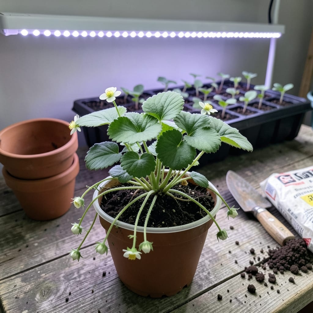 When to Start Strawberries Indoors: Zone-Based Timing for Success