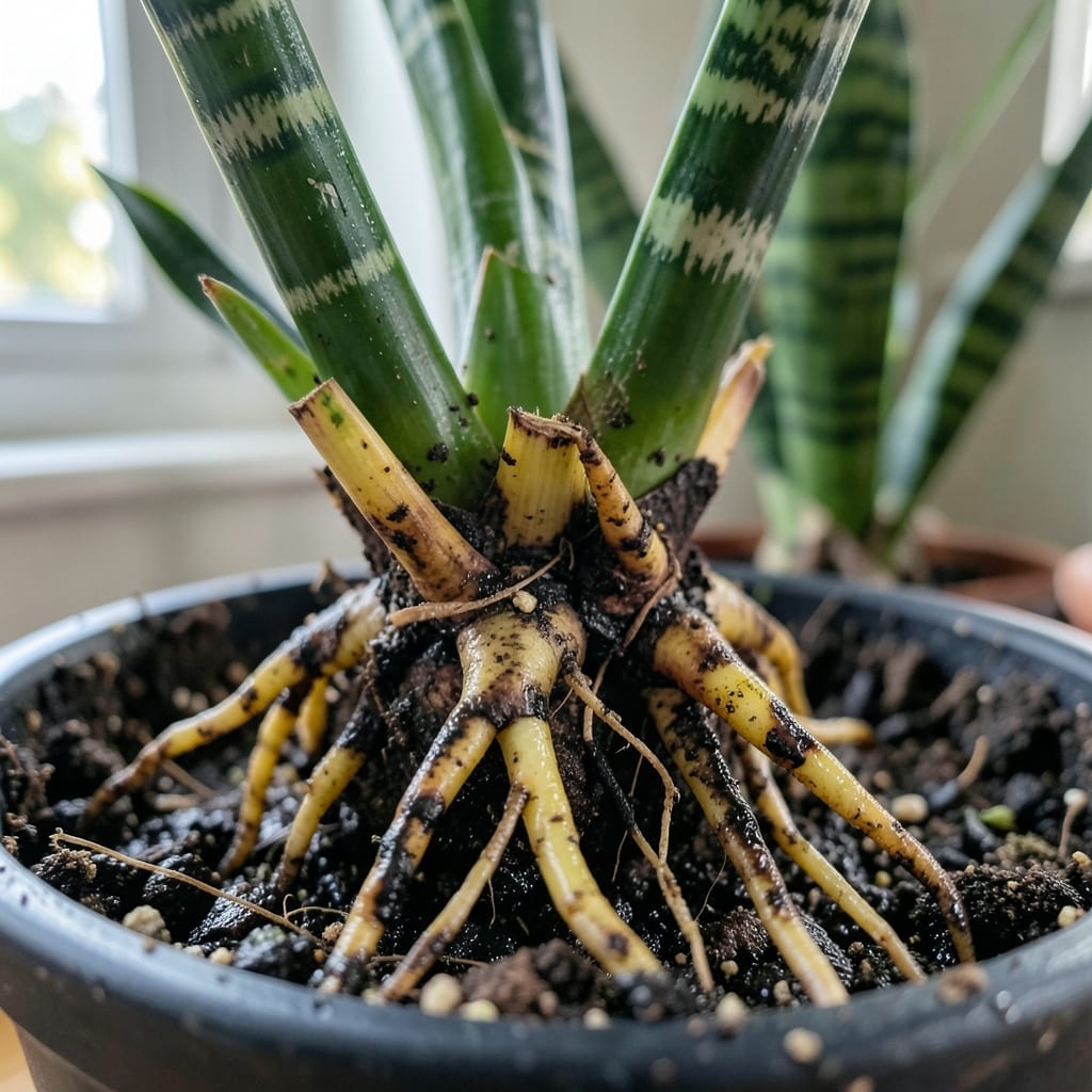 Root Rot Underwatered Overwatered Snake Plant: Signs And Fixes For Healthy Growth Root Rot Underwatered Overwatered Snake Plant: Signs And Fixes For Healthy Growth
