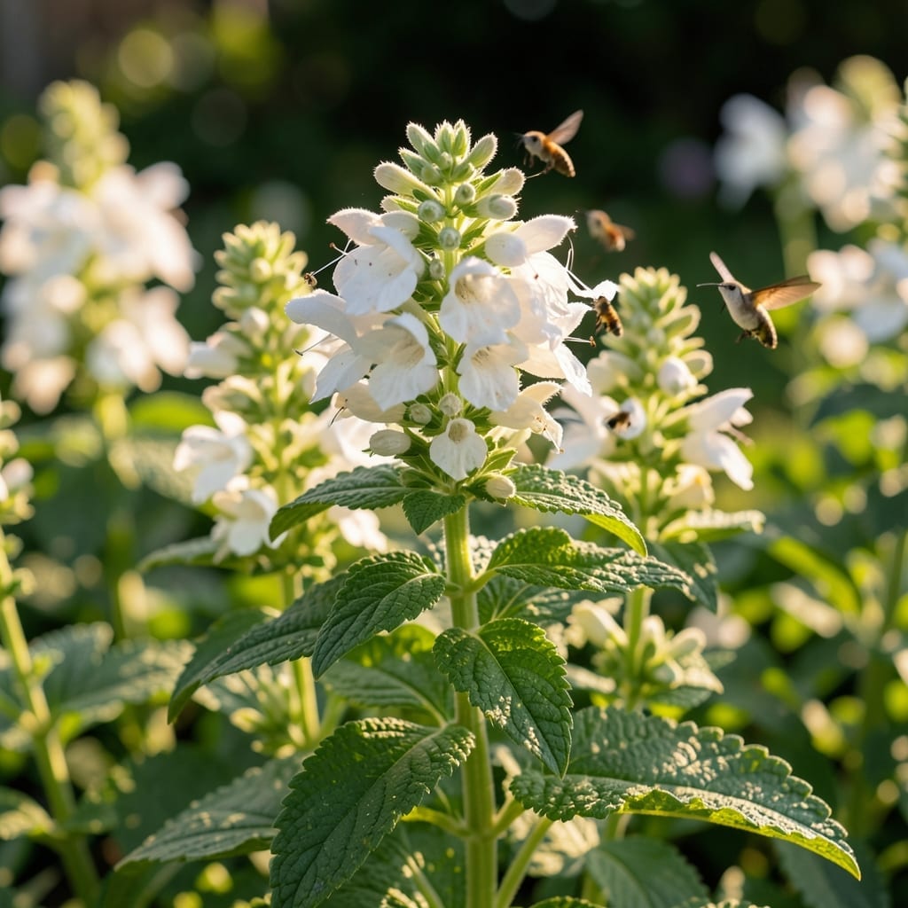 Bee Balm White Wonder