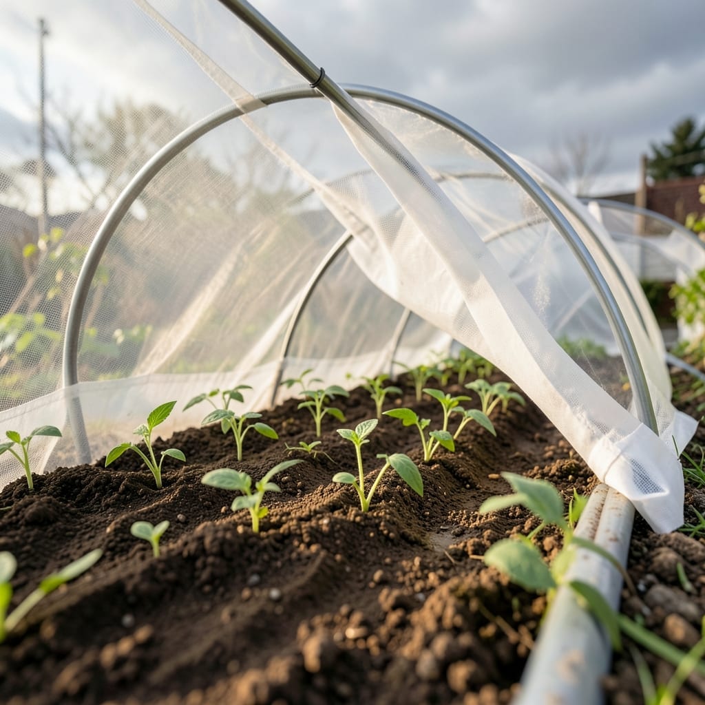 Using Row Covers for Protection