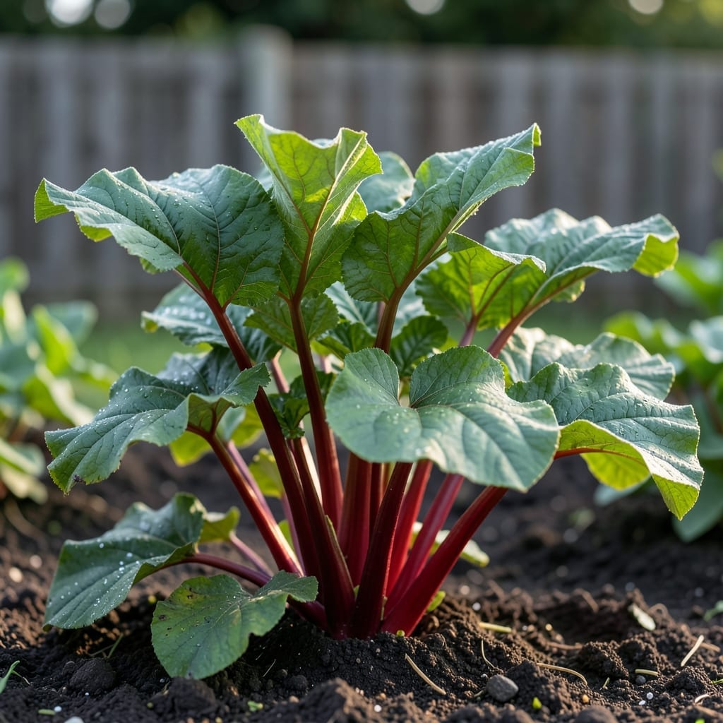 How Much Sun Does Rhubarb Need: Optimal Conditions for Thriving Stalks