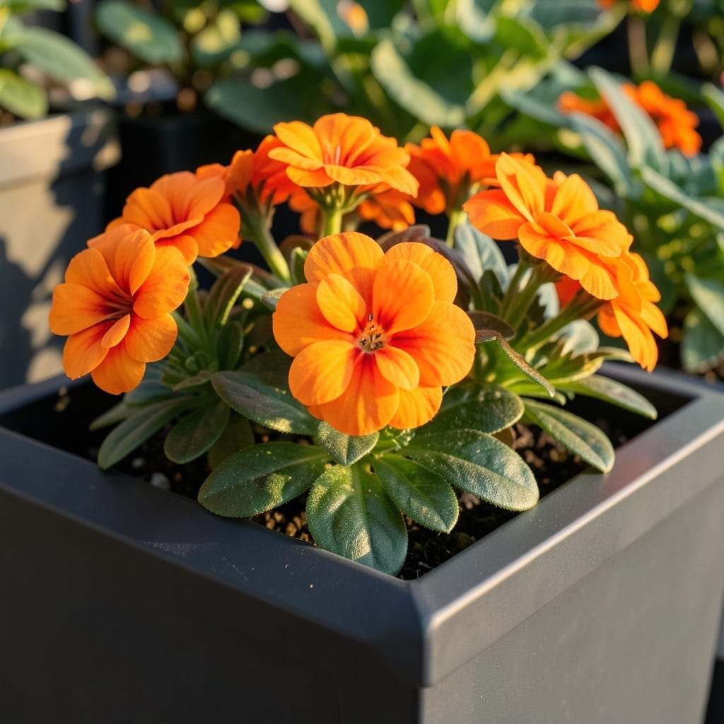 SunPatiens Compact Electric Orange