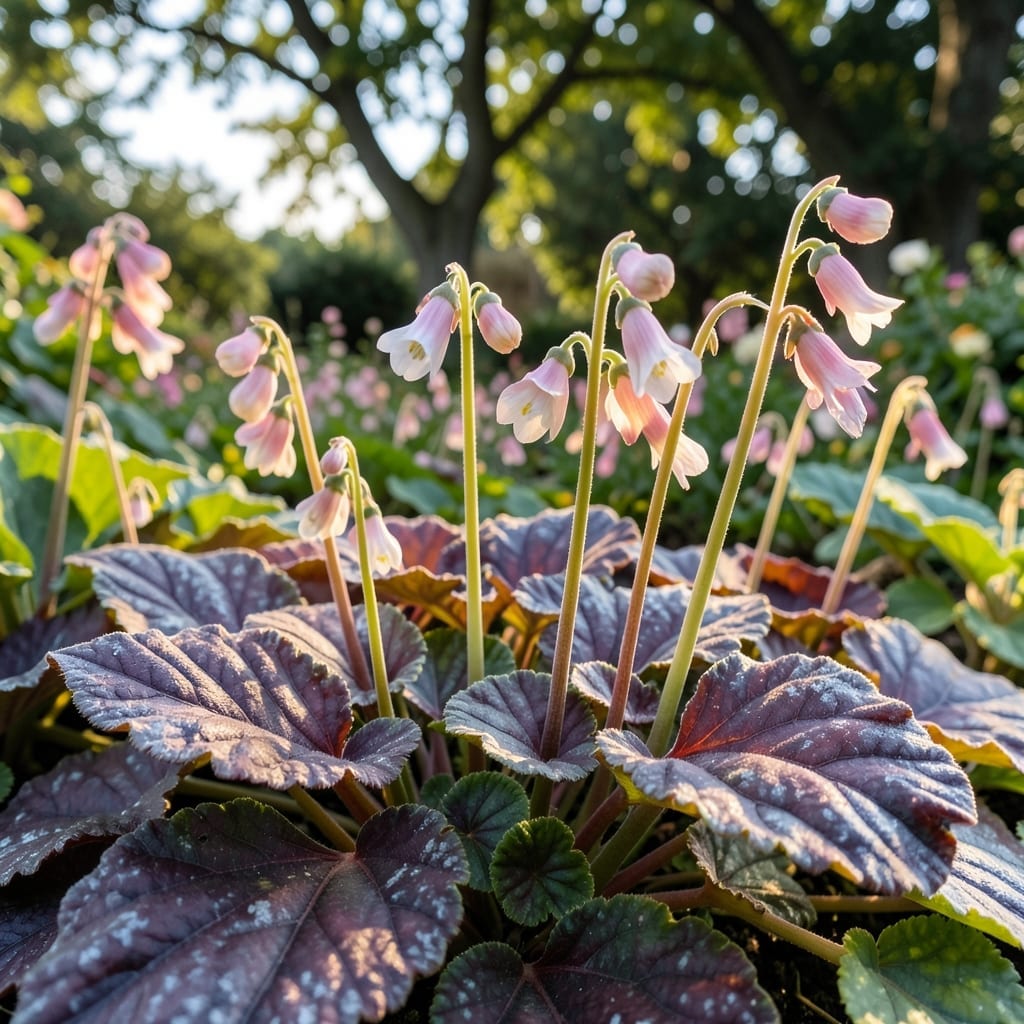 Coral Bells with Colorful Foliage