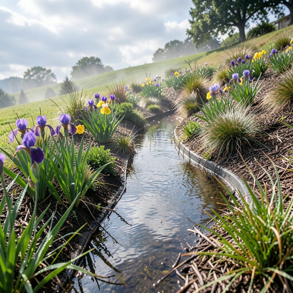 Rain Garden Swales