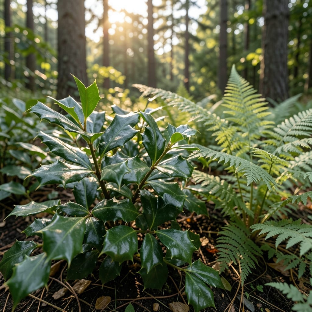 Ferns for Textural Contrast