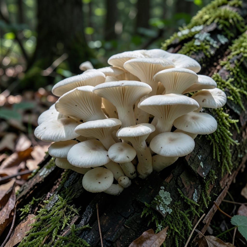 White Mushrooms Growing on Trees: Fungal Species and Tree Health Risks White Mushrooms Growing on Trees: Fungal Species and Tree Health Risks