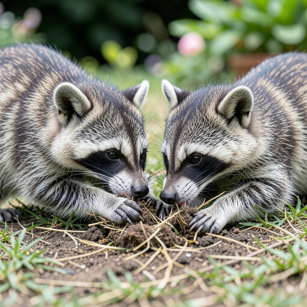 Raccoons Tearing Up Lawn: Humane Deterrents and Nighttime Protection Raccoons Tearing Up Lawn: Humane Deterrents and Nighttime Protection
