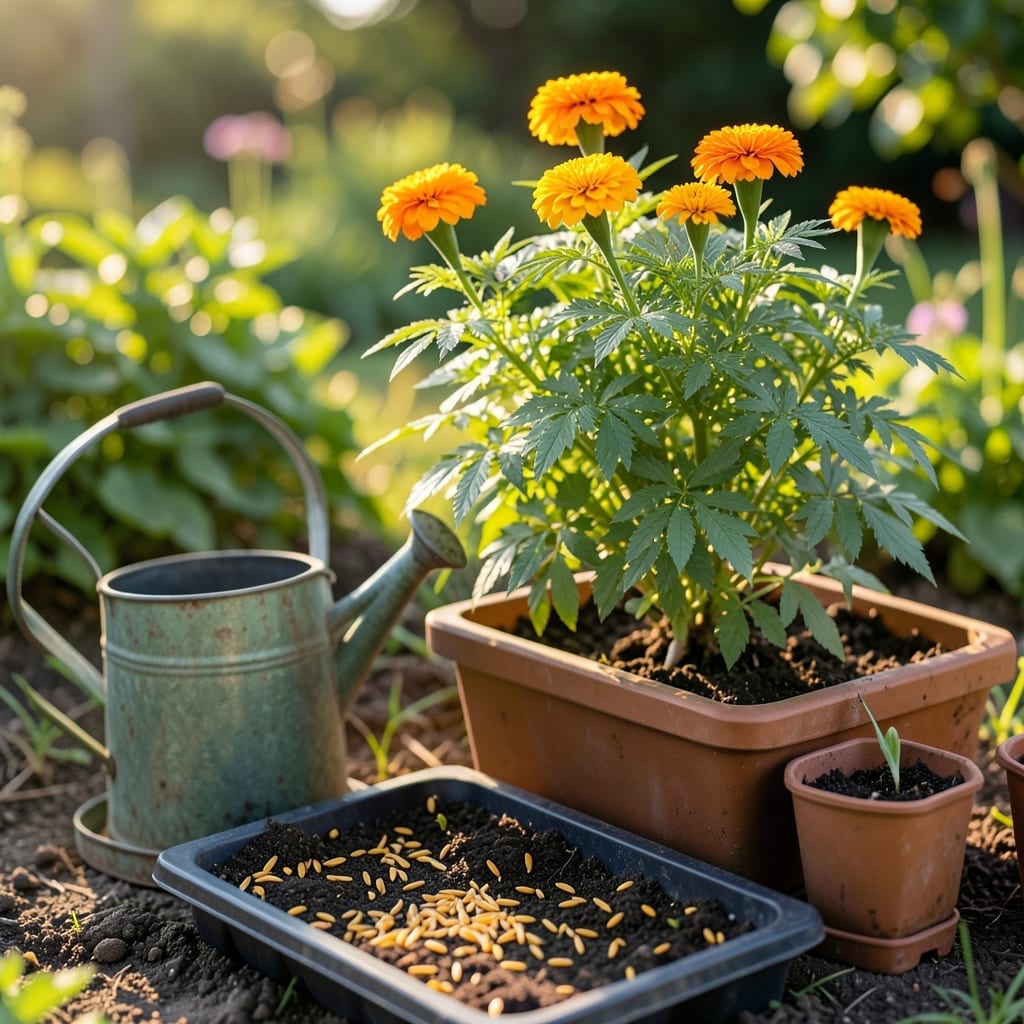 How Long Does It Take for Marigold Seeds to Germinate: Typical Timeline and Tips