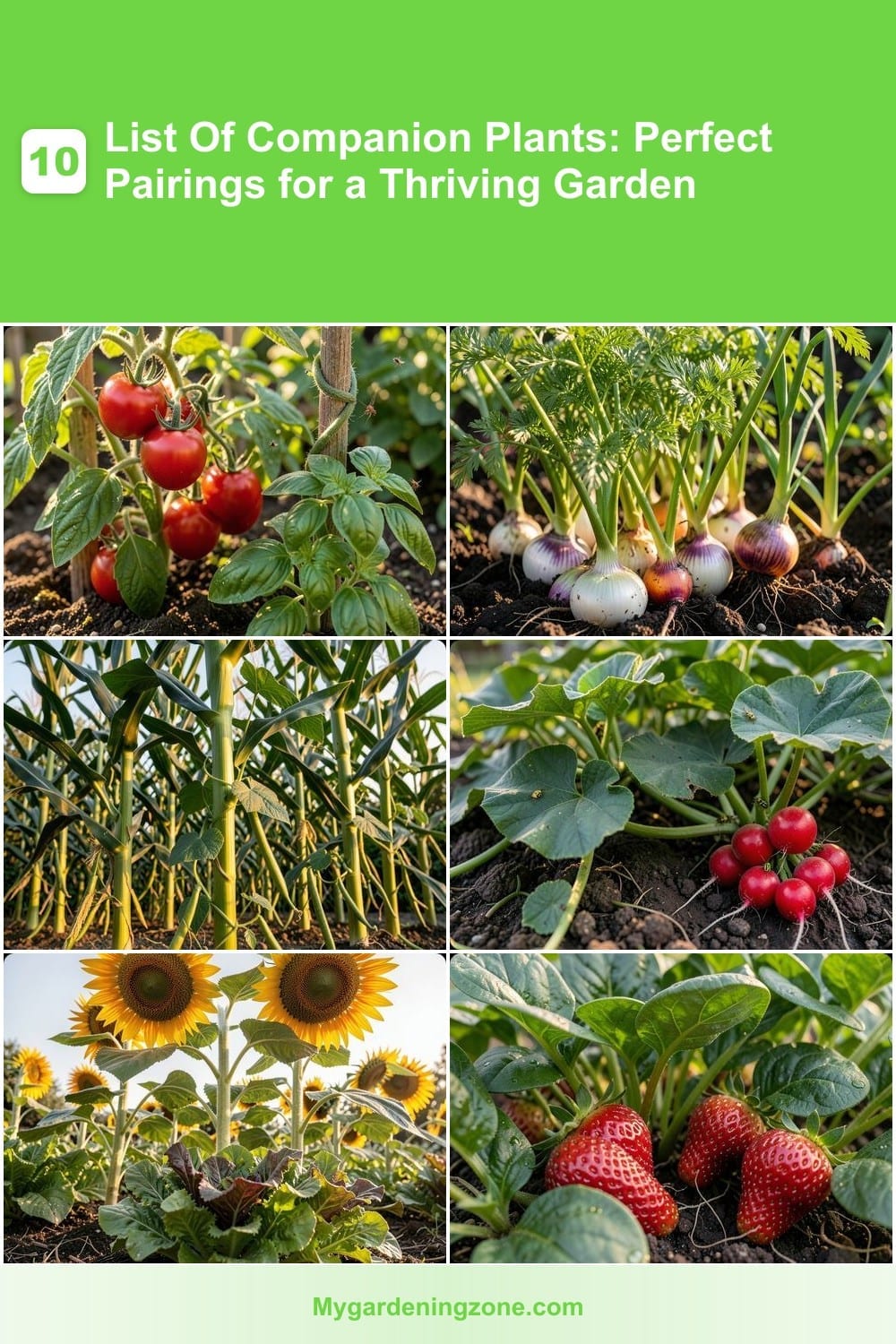 10 List Of Companion Plants: Perfect Pairings for a Thriving Garden 10 List Of Companion Plants: Perfect Pairings for a Thriving Garden