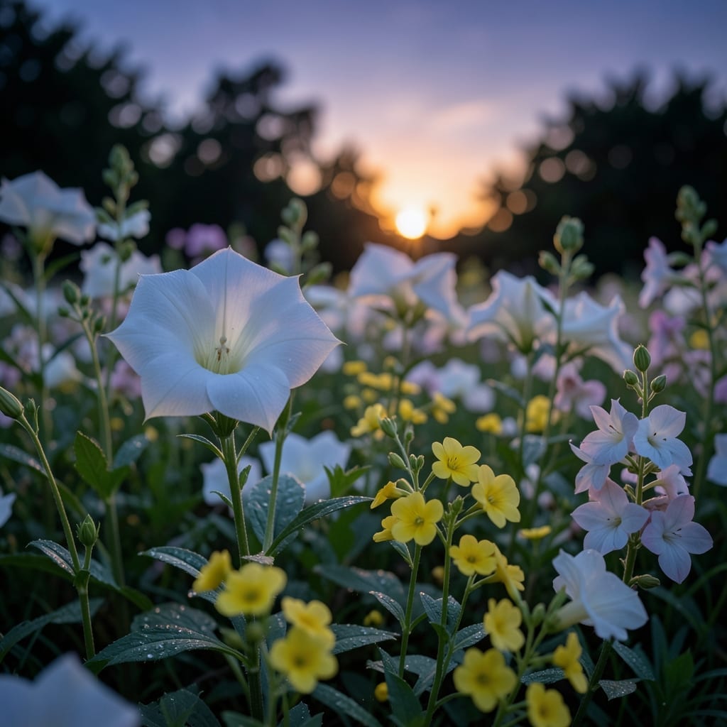 Night-Blooming Wildflower Garden