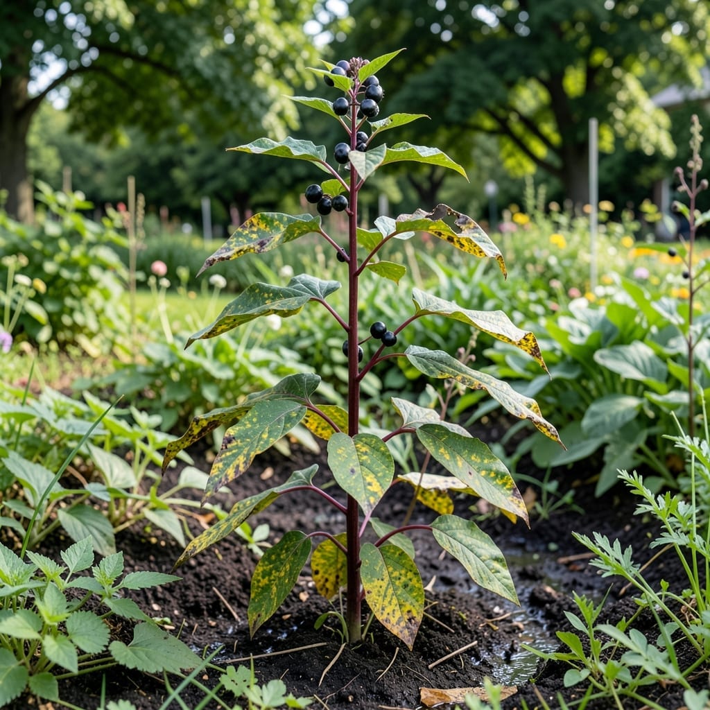 Pokeweed Mosaic Virus: Identification and Organic Management Strategies