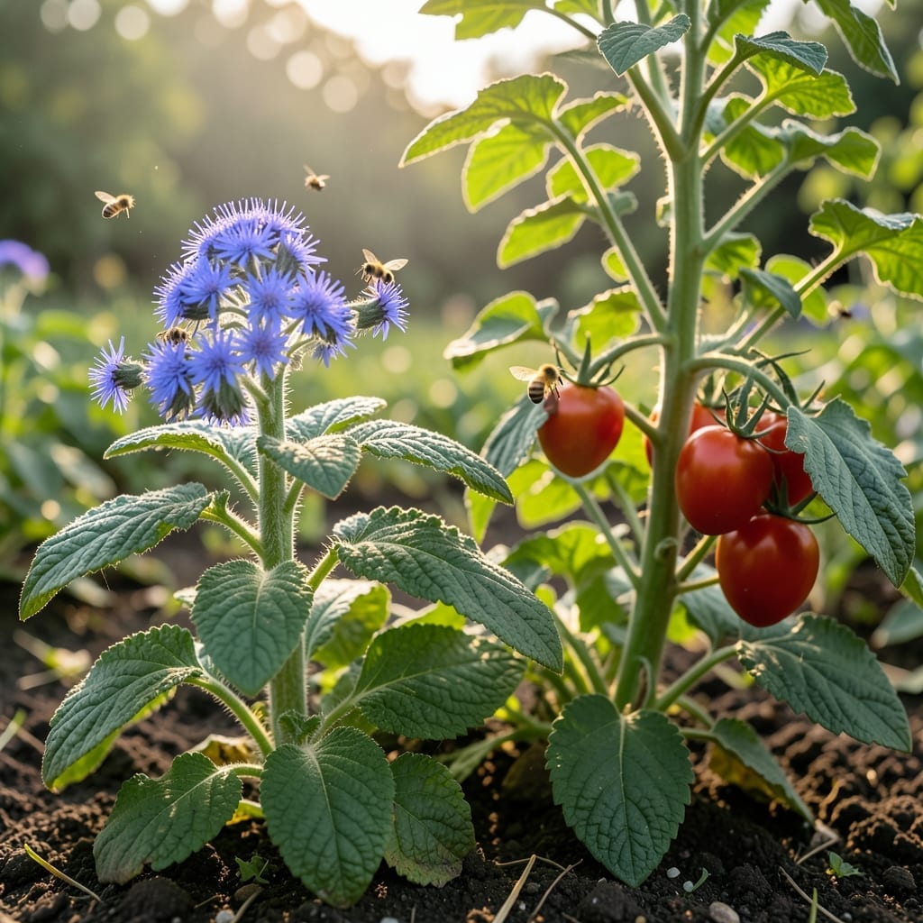 Borage for Pollinator Magnet