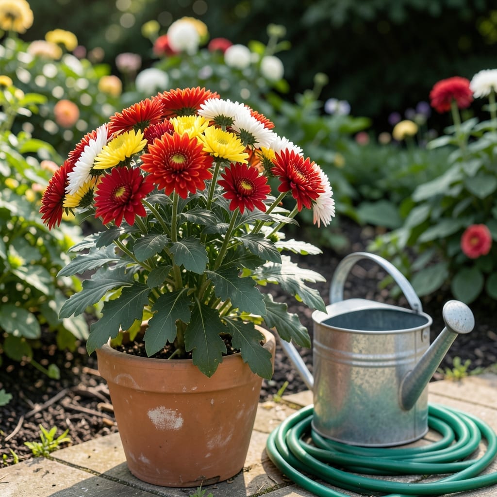 Best Way to Water Mums: Deep Soak for Vibrant Blooms