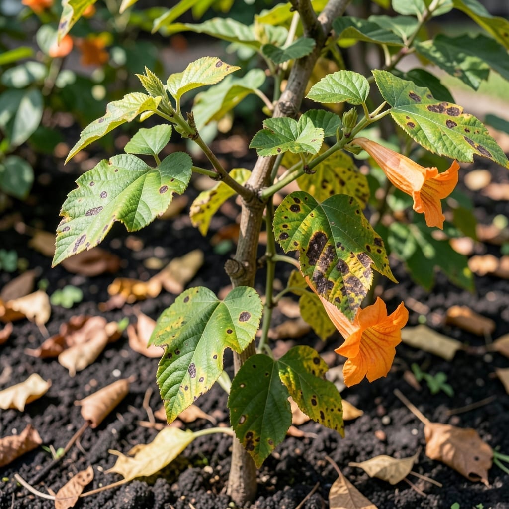Trumpet Vine Diseases: Early Signs and Organic Treatments
