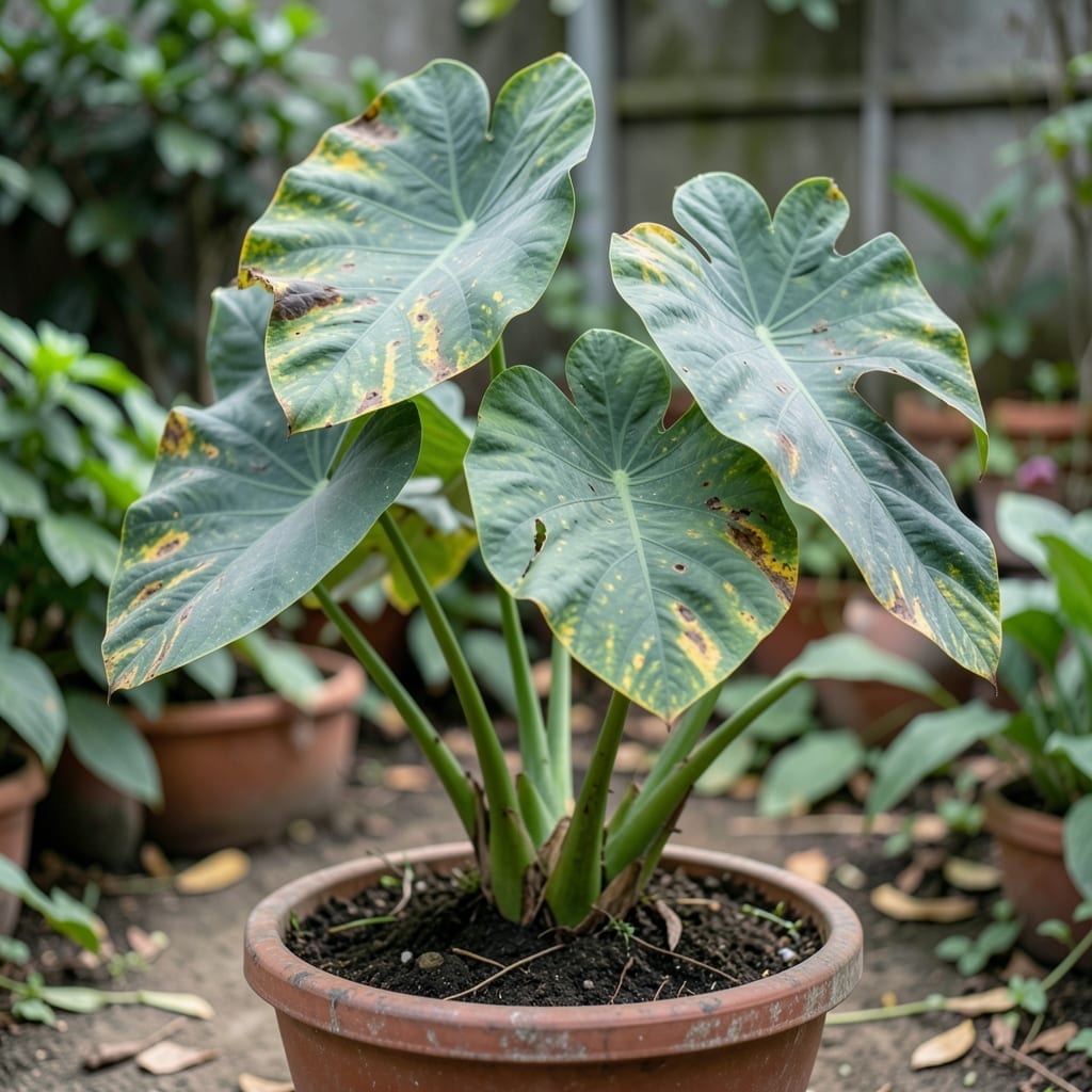 Elephant Ear Plant Disease: Brown Spots and Rapid Wilting Solutions