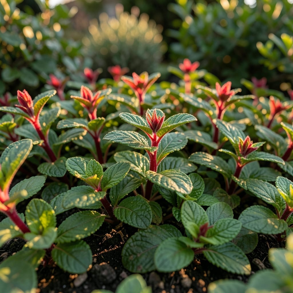 Red Raripila Mint for Color