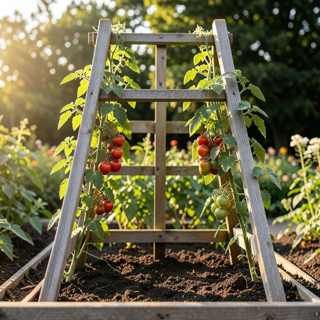 A-Frame Ladder Trellis