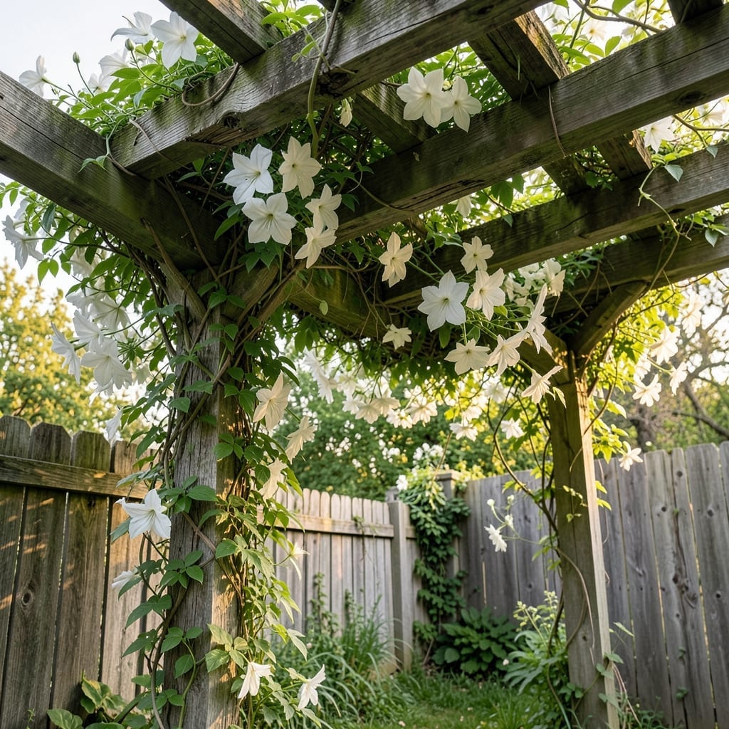 Clematis Montana Grandiflora