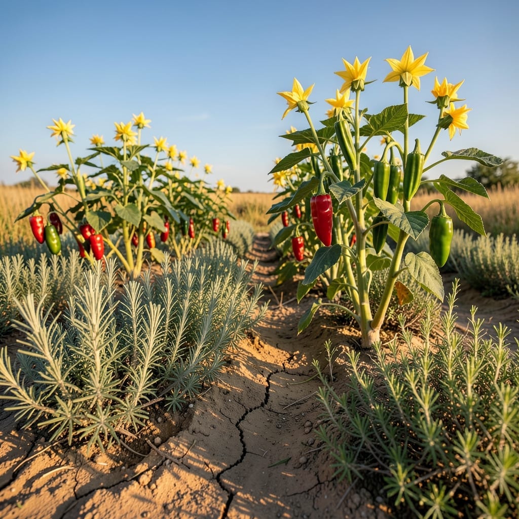Edible Drought-Resistant Garden