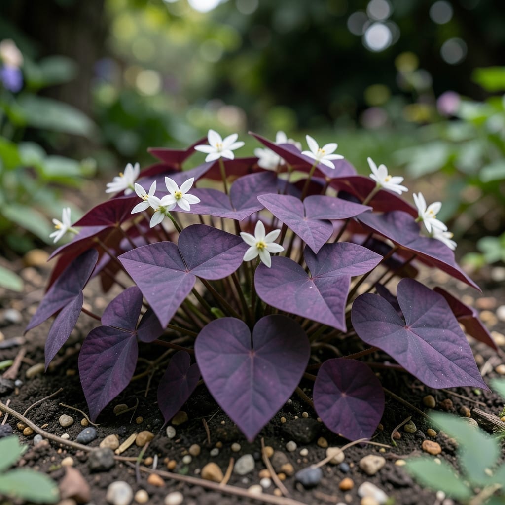 Oxalis Triangularis Purple Shamrock