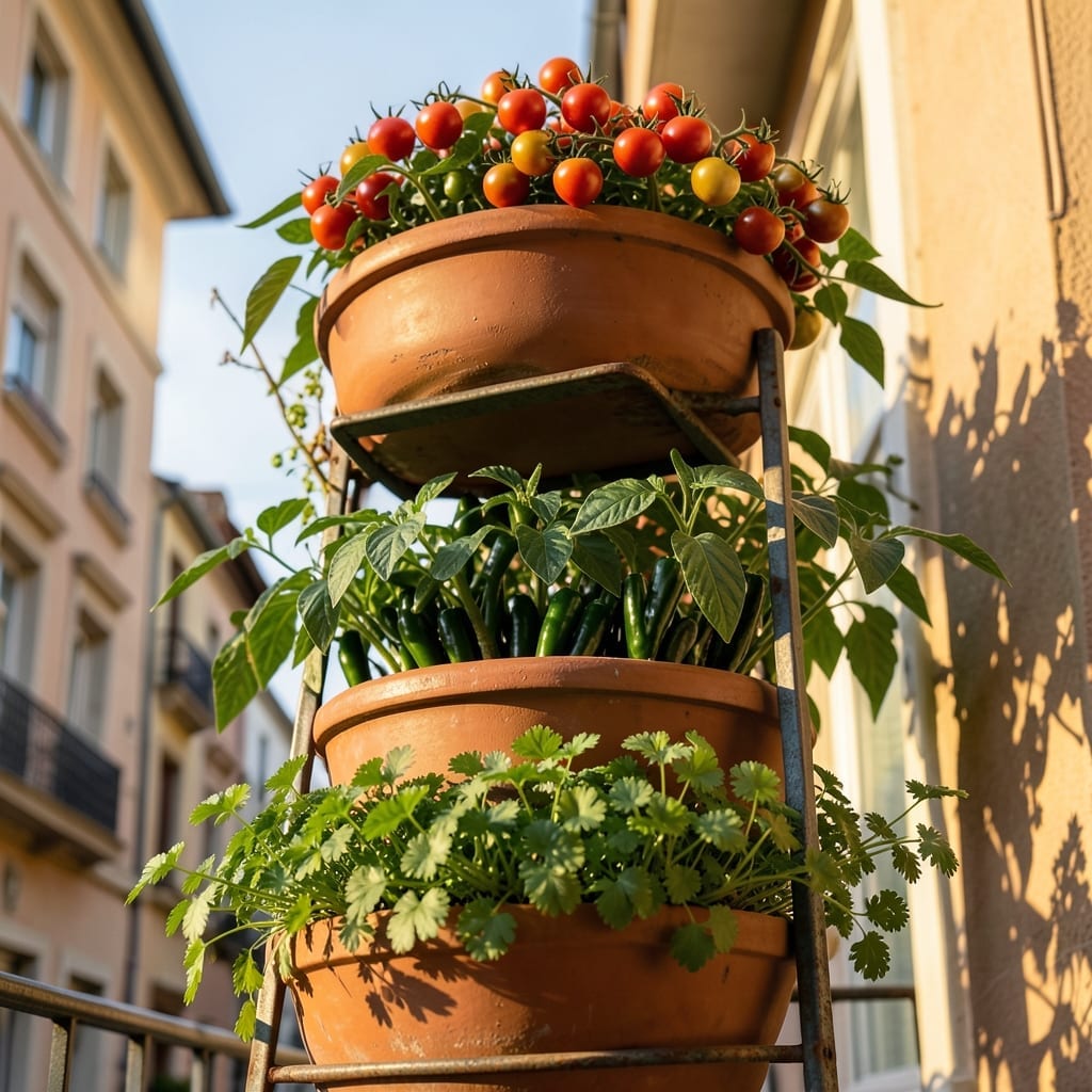 Vertical Tower Salsa Garden