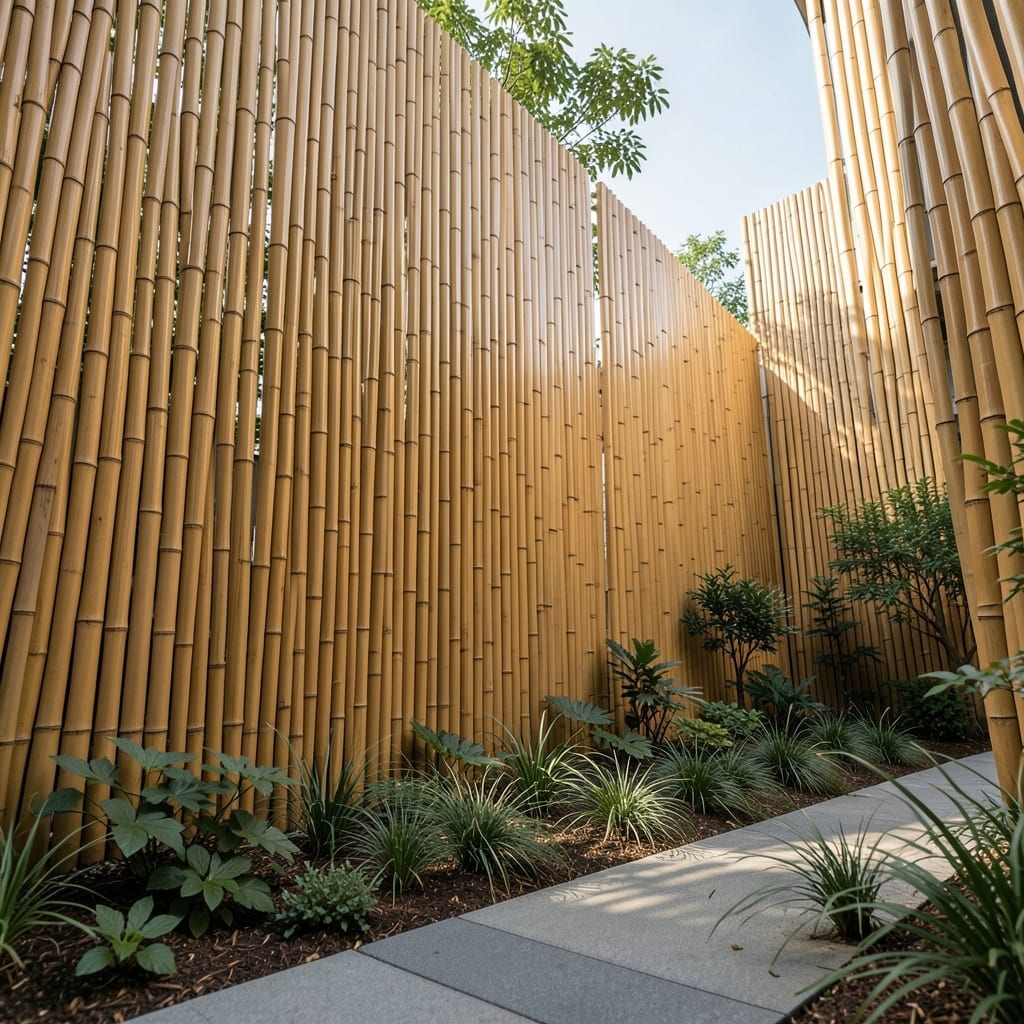 Bamboo Garden Screen