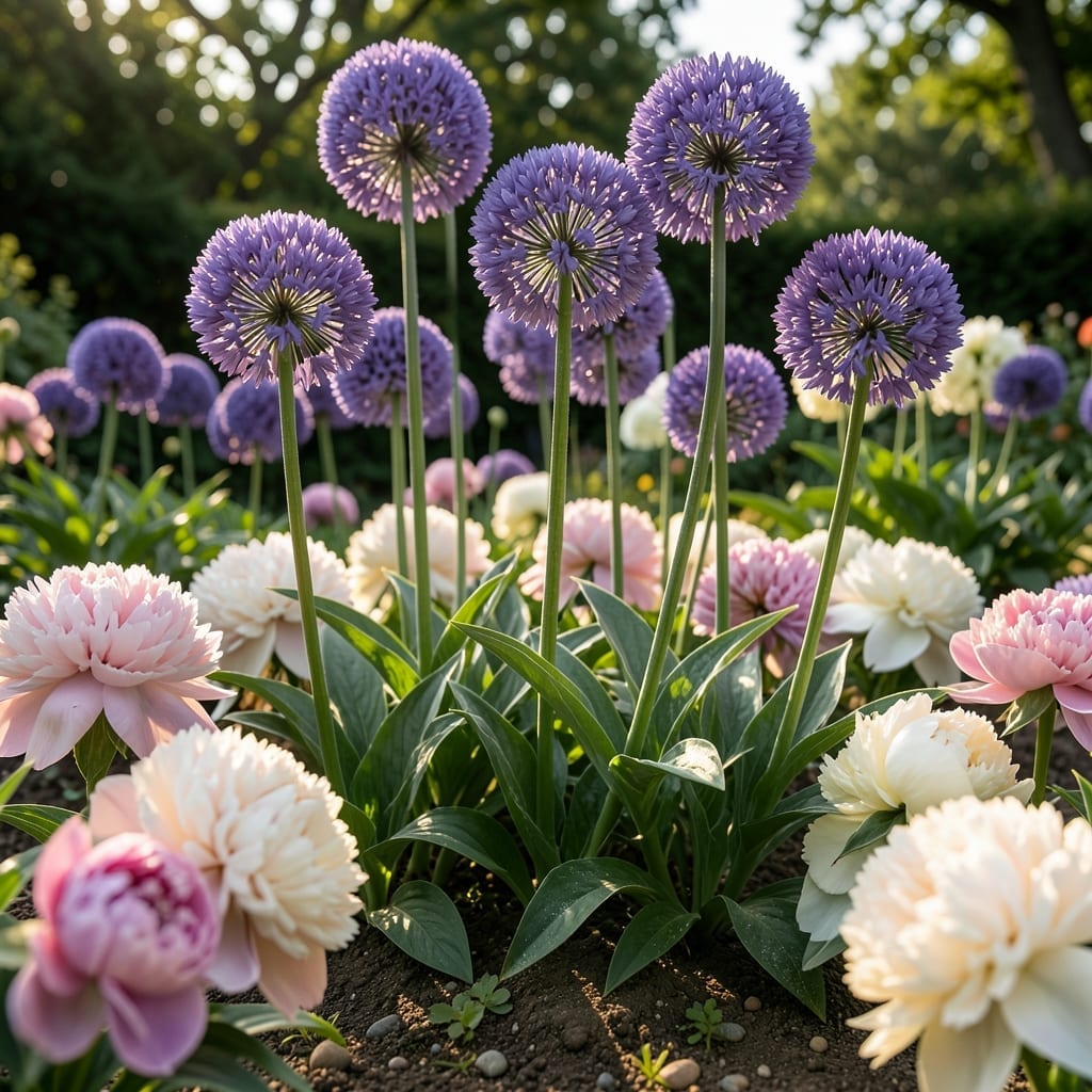 Alliums for Dramatic Height