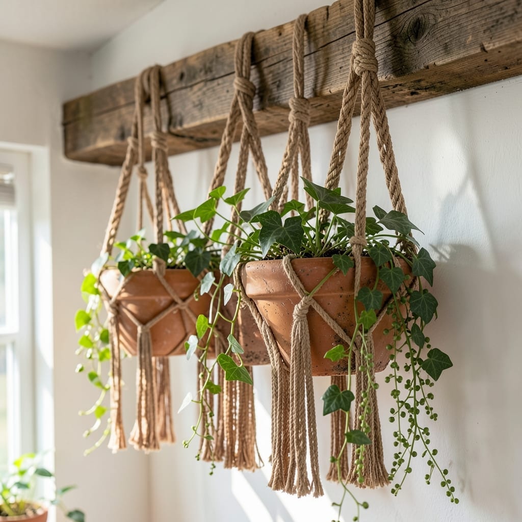 Macrame Hanger Display