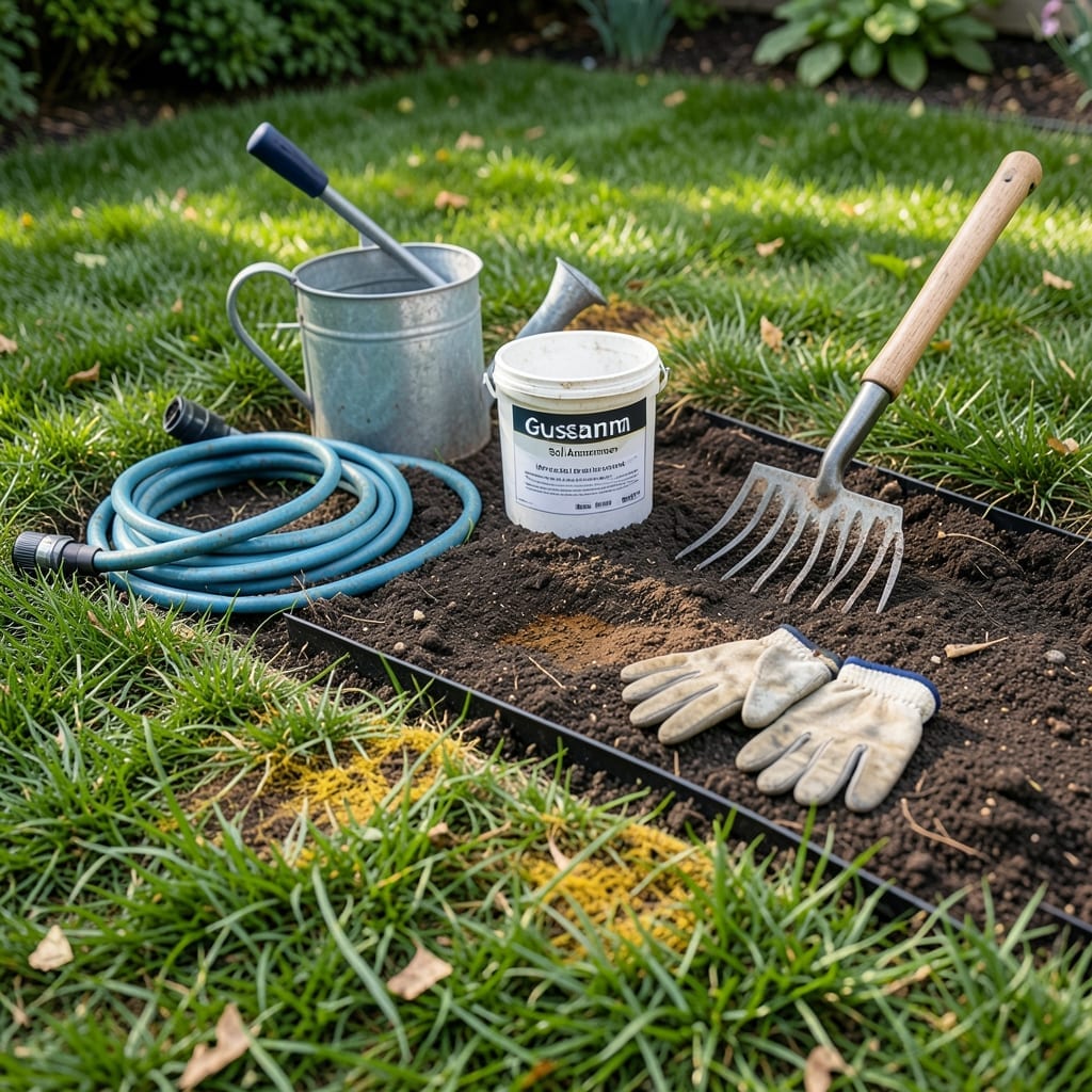 Treating Dog Urine on Lawns: Natural Solutions for Green Revival Treating Dog Urine on Lawns: Natural Solutions for Green Revival