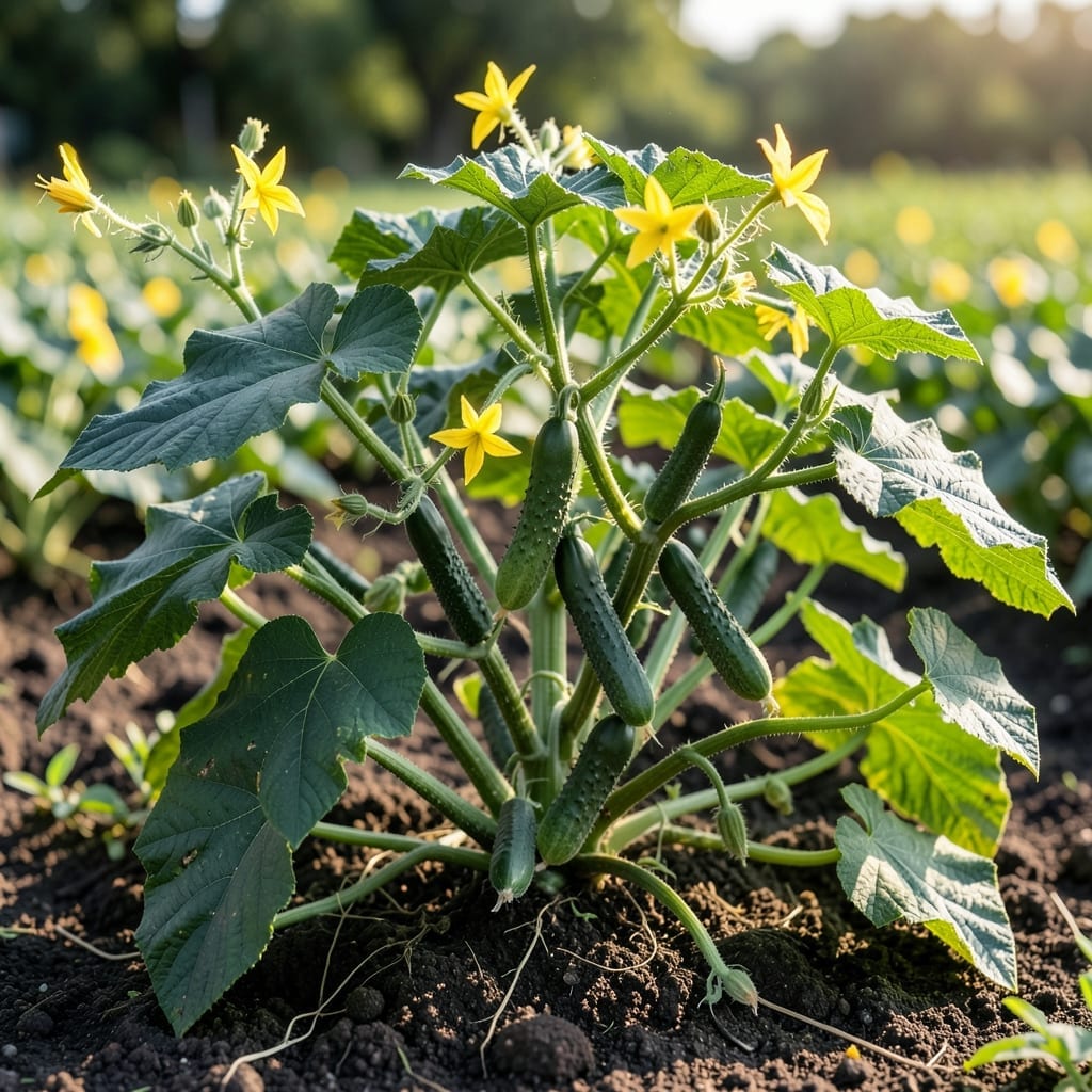 Pickling Cucumber Leaves: Early Detection for Plant Health