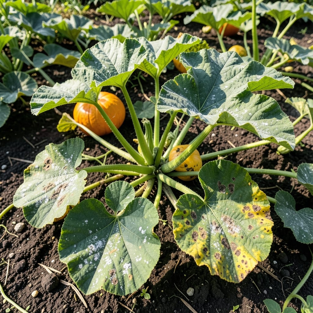 Pumpkin Leaf Diseases: Identification and Organic Treatment Methods Pumpkin Leaf Diseases: Identification and Organic Treatment Methods