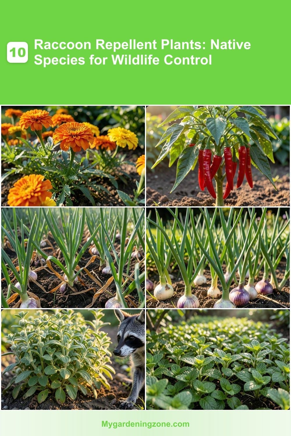 10 Raccoon Repellent Plants: Native Species for Wildlife Control