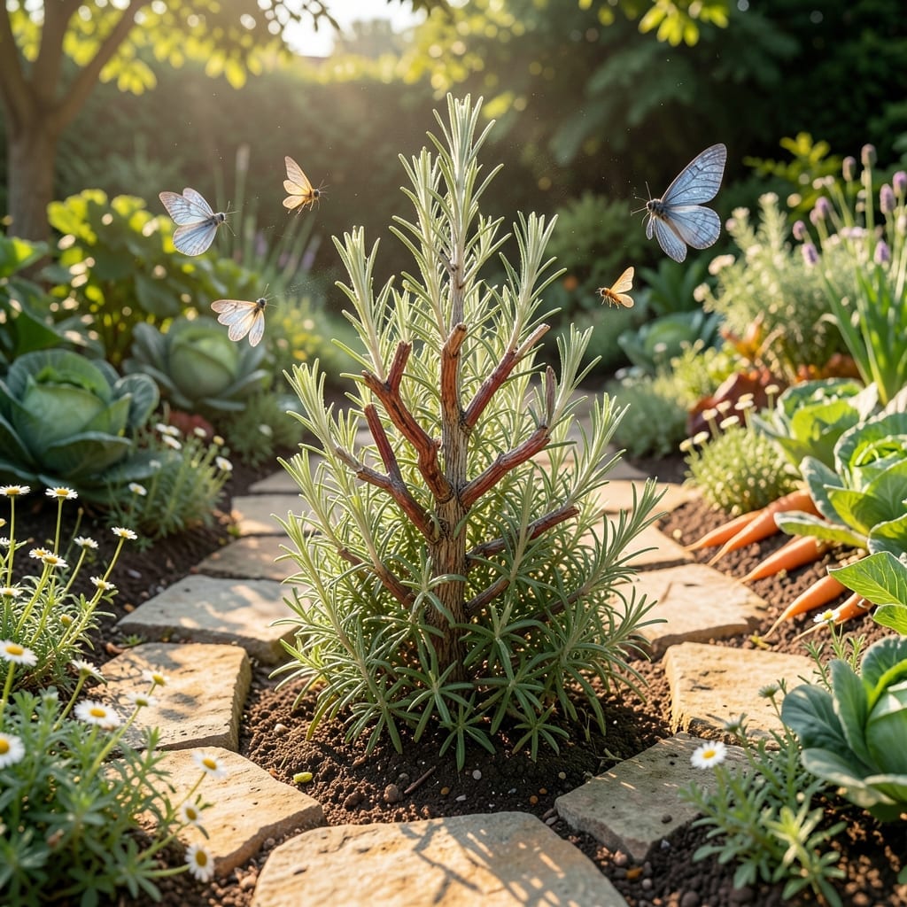 Rosemary as Culinary Pest Deterrent