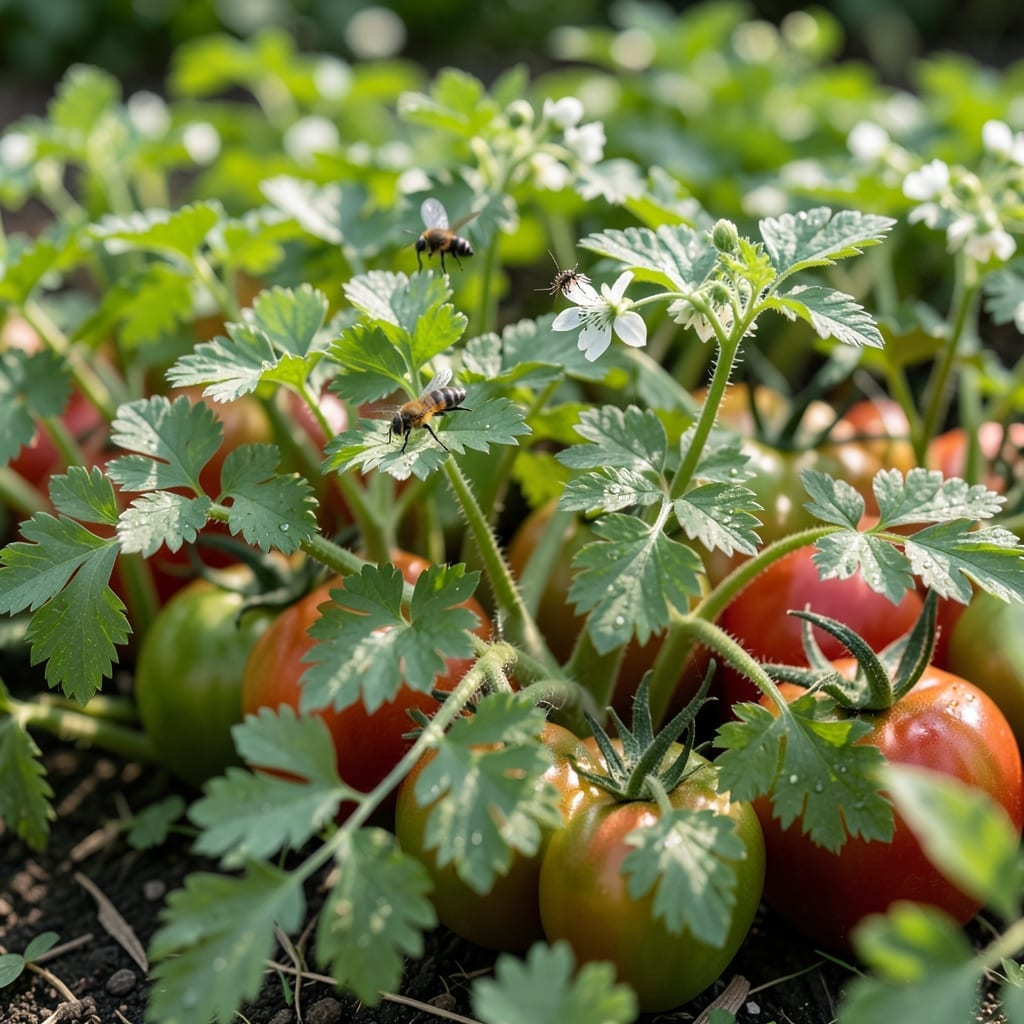Cilantro for Companion Diversity
