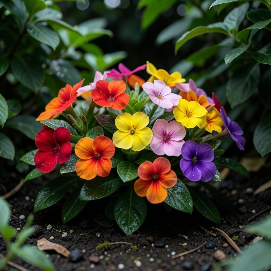 Impatiens for Continuous Color