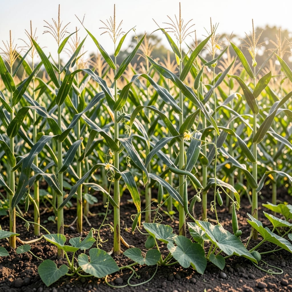 Corn and Pole Beans Team