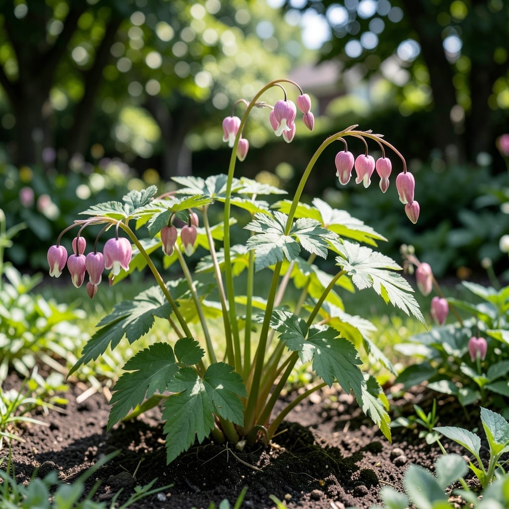 Bleeding Heart Plant Size: Mature Growth and Spread Dimensions