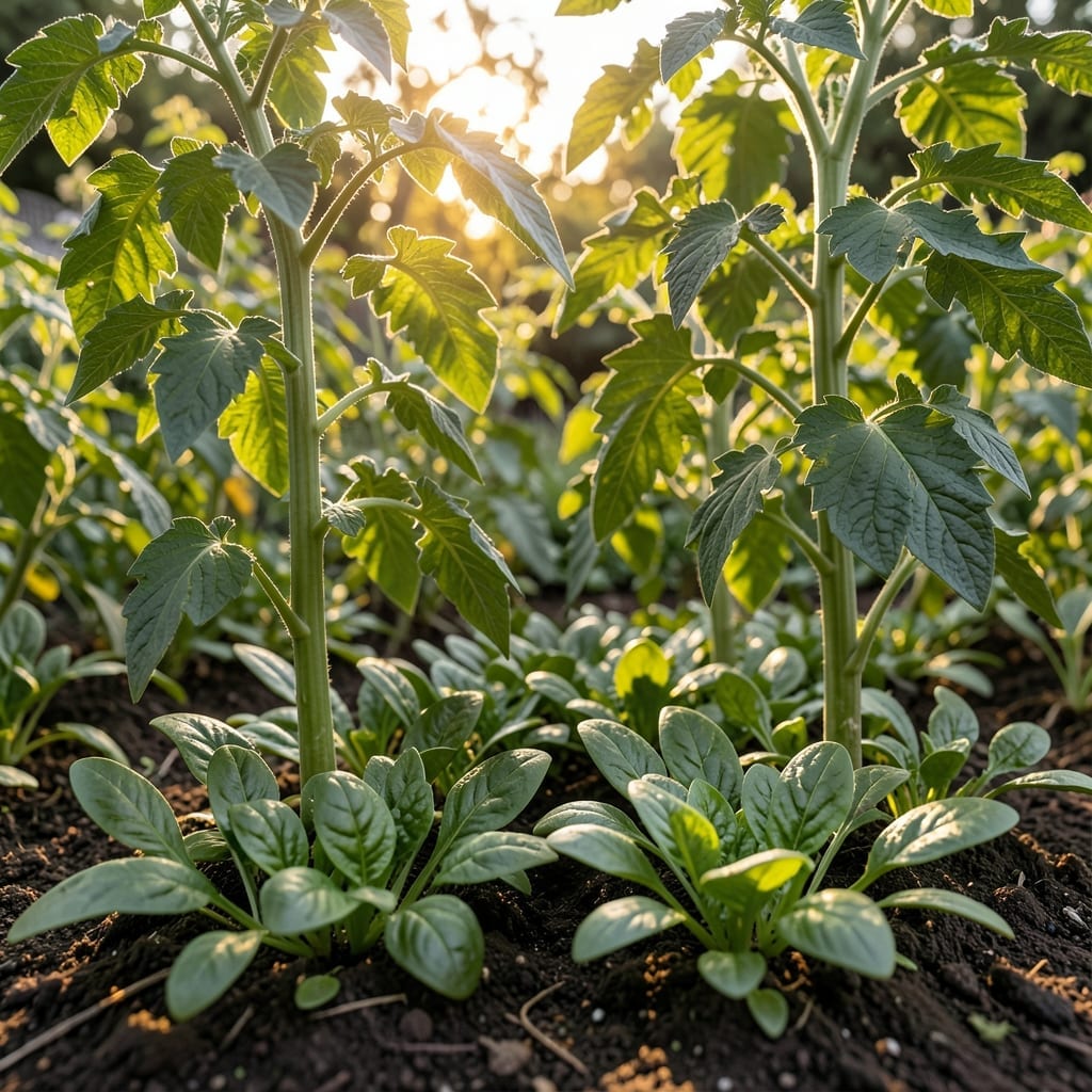 Spinach for Shade Tolerance