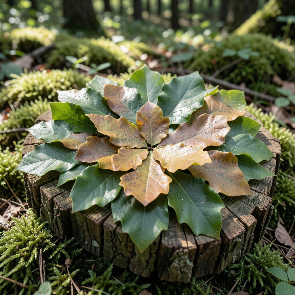 Visual representation of European Beech Tree Leaves: Identification and Seasonal Growth Patterns