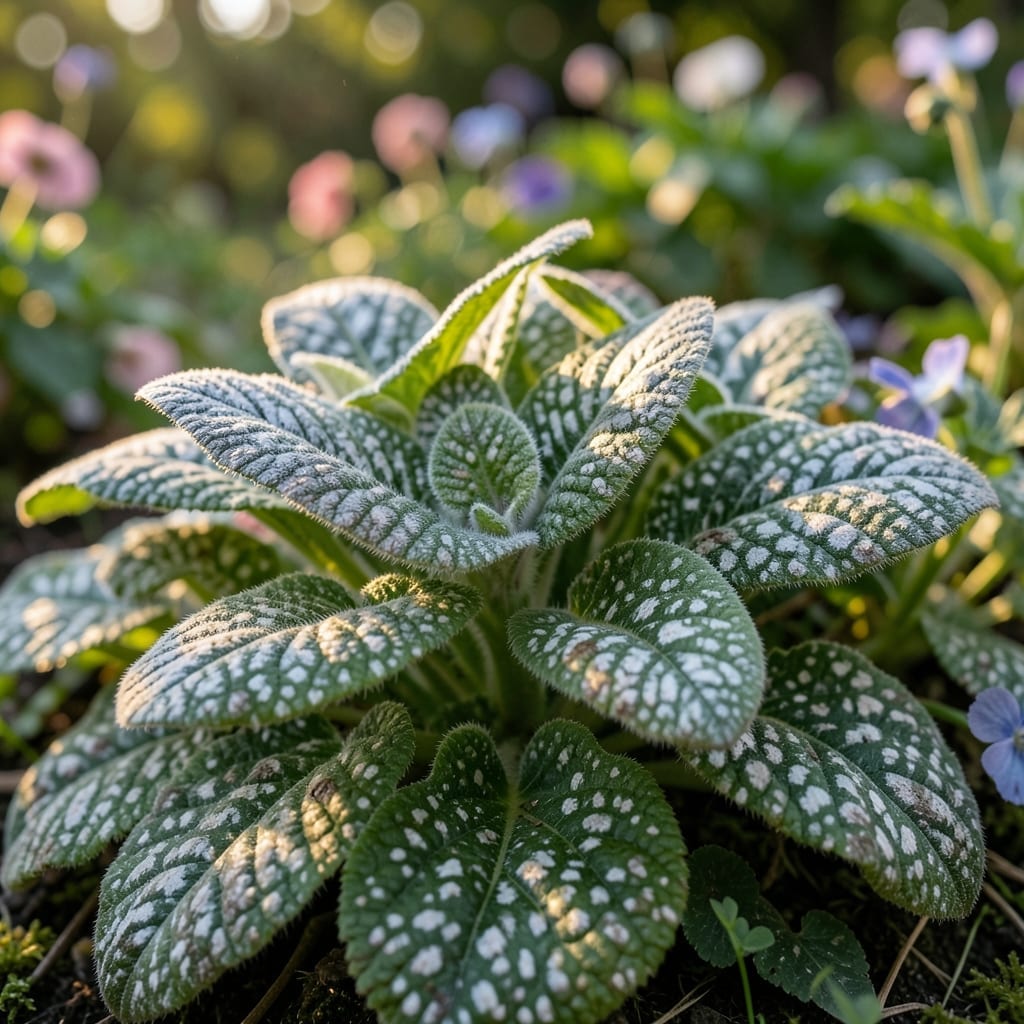 Lungwort with Spotted Leaves