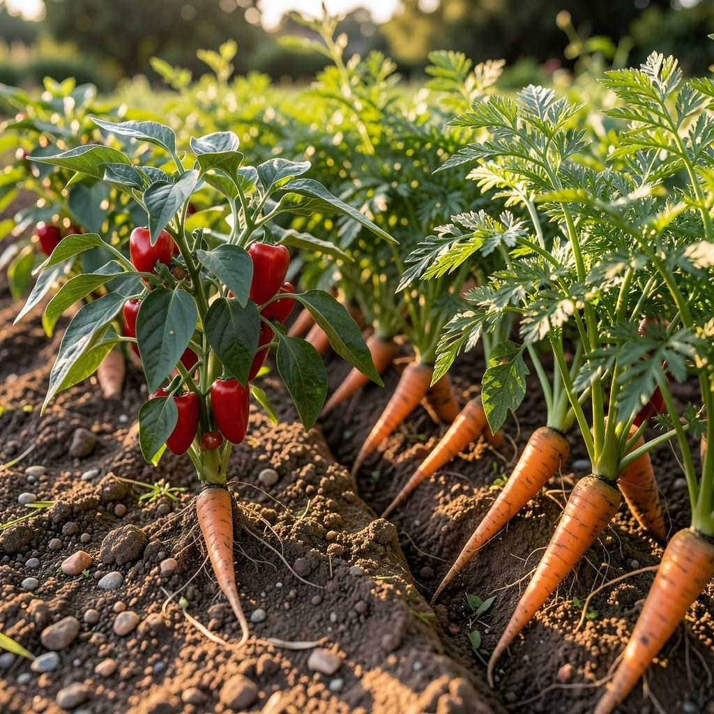 Carrots to Loosen Compacted Soil