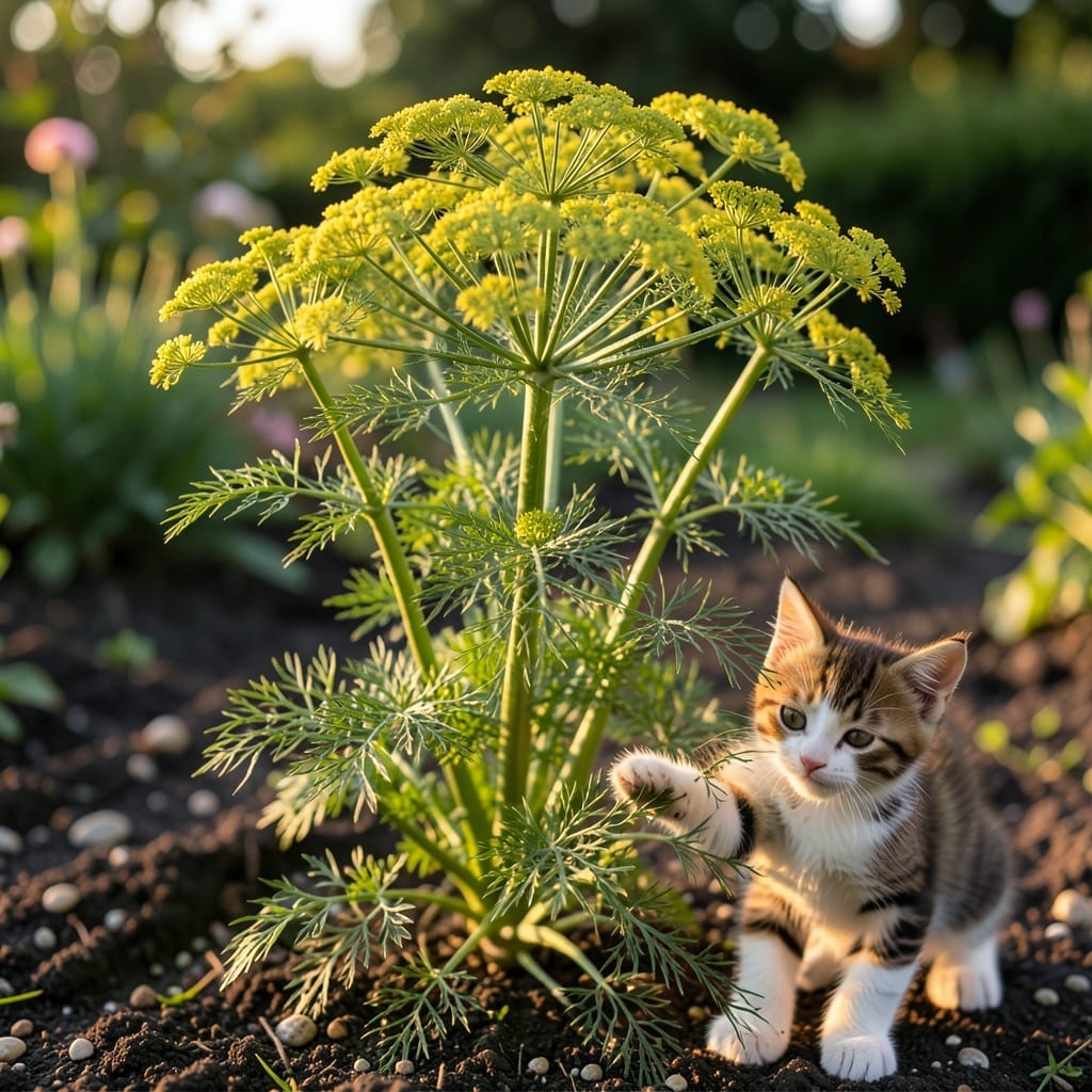 Dill for Culinary and Feline Fun