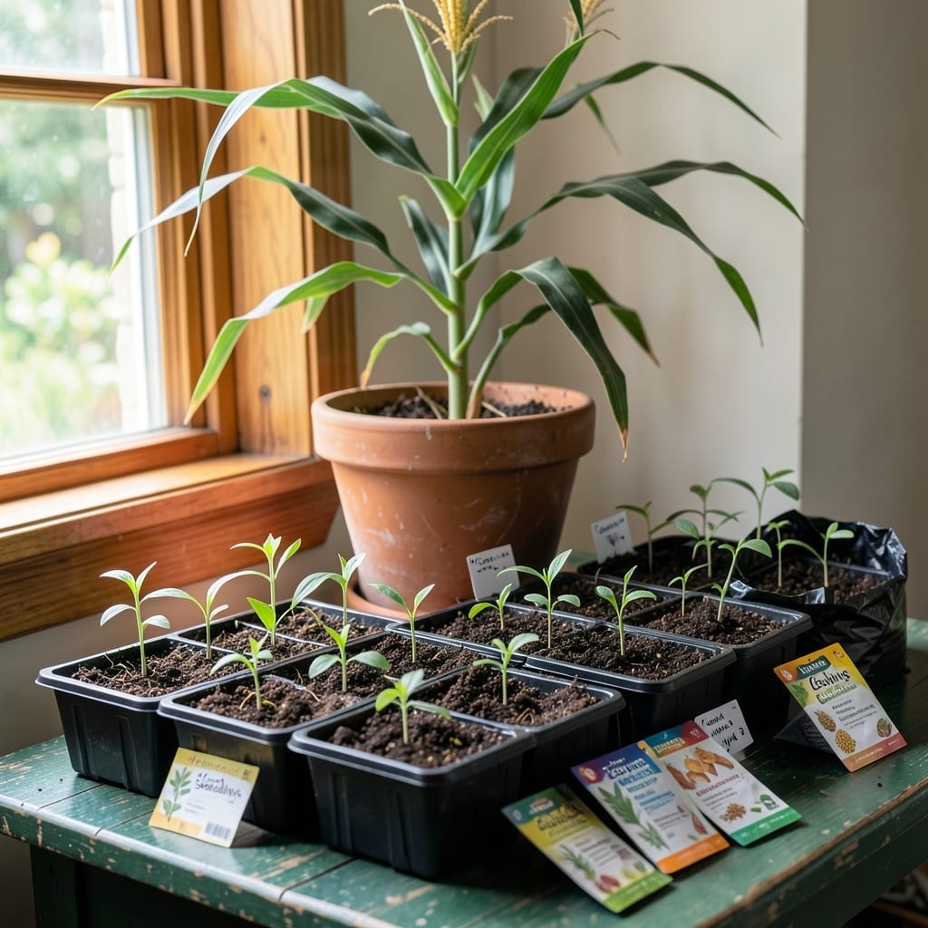 When to Start Corn Seeds Indoors: Timing Tips for Early Harvests