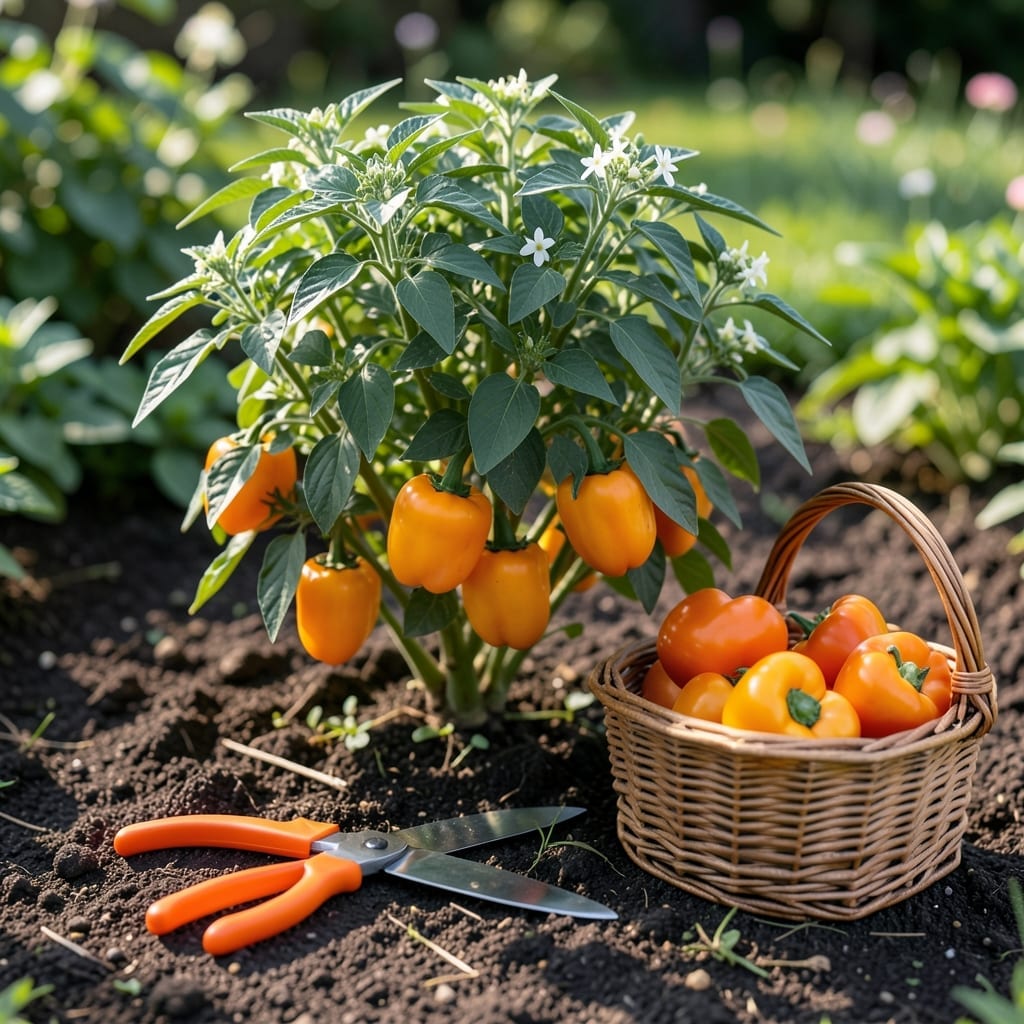 When to Pick Orange Bell Peppers: Visual Cues for Perfect Ripeness
