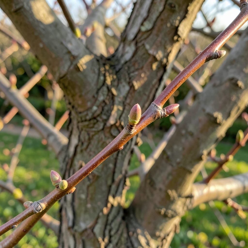 Secondary Fruit Buds on New Growth
