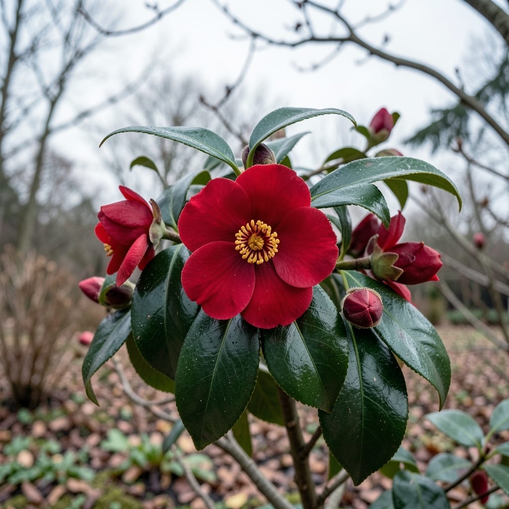 Camellia Sasanqua Yuletide