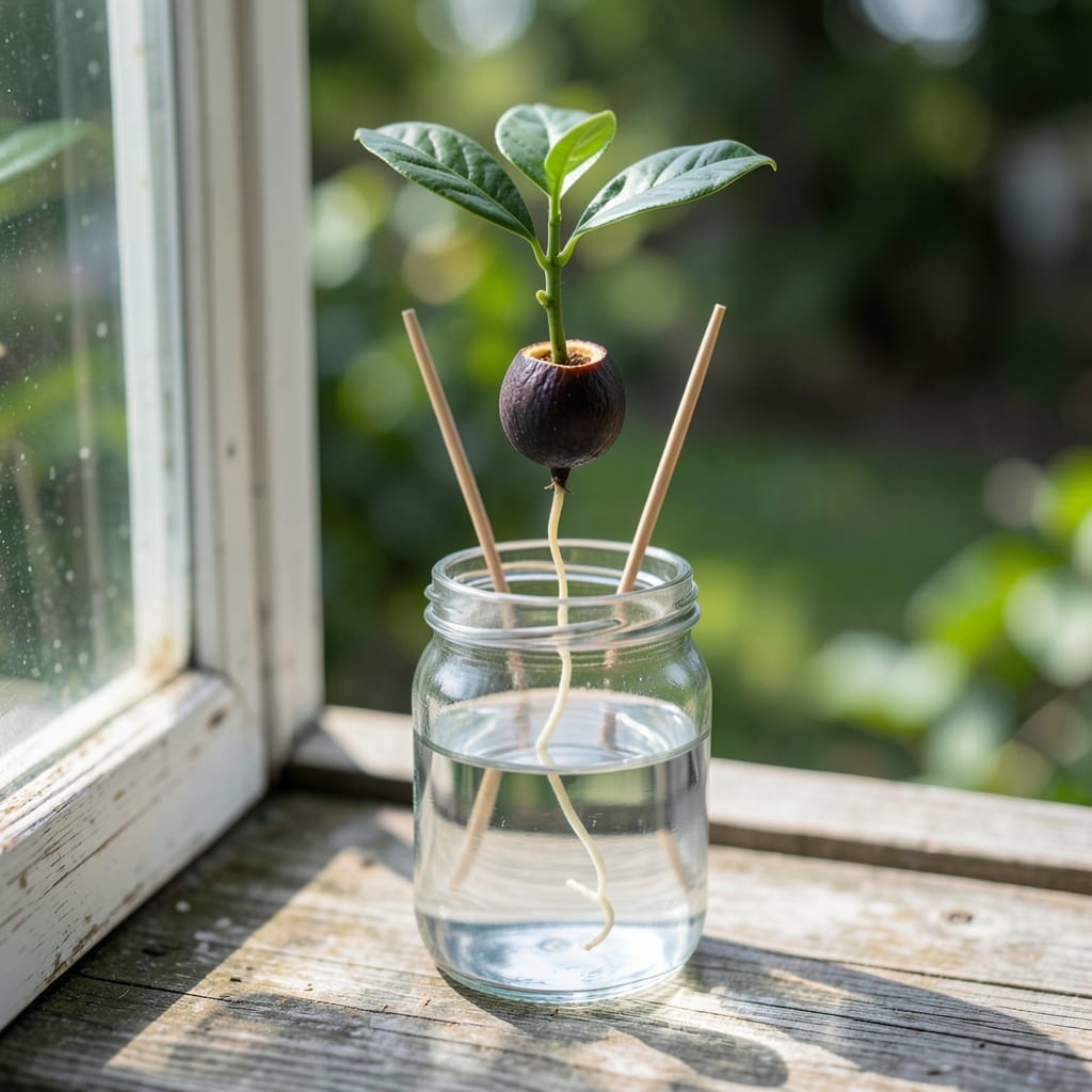 How to Plant Avocado in Water: Grow Roots From Pit in Weeks