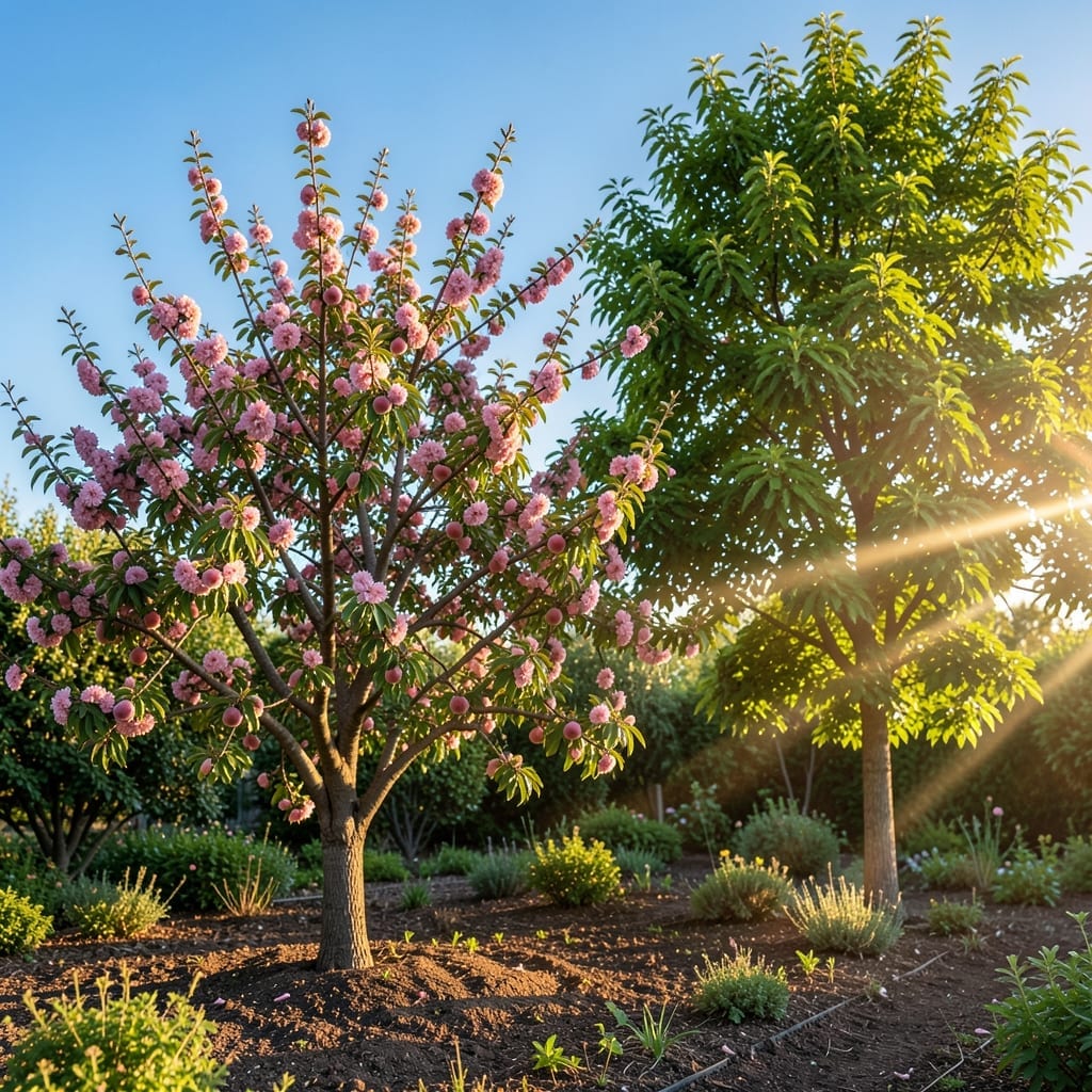 How Much Sun Does a Peach Tree Need: Ideal Light for Sweet Harvests